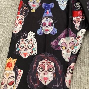 Lotus Leggings Disney Villains Print Leggings Size XL Run Disney